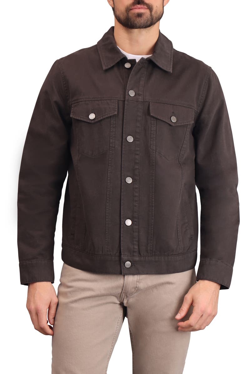 Bagatelle Denim Trucker Jacket, Alternate, color, 