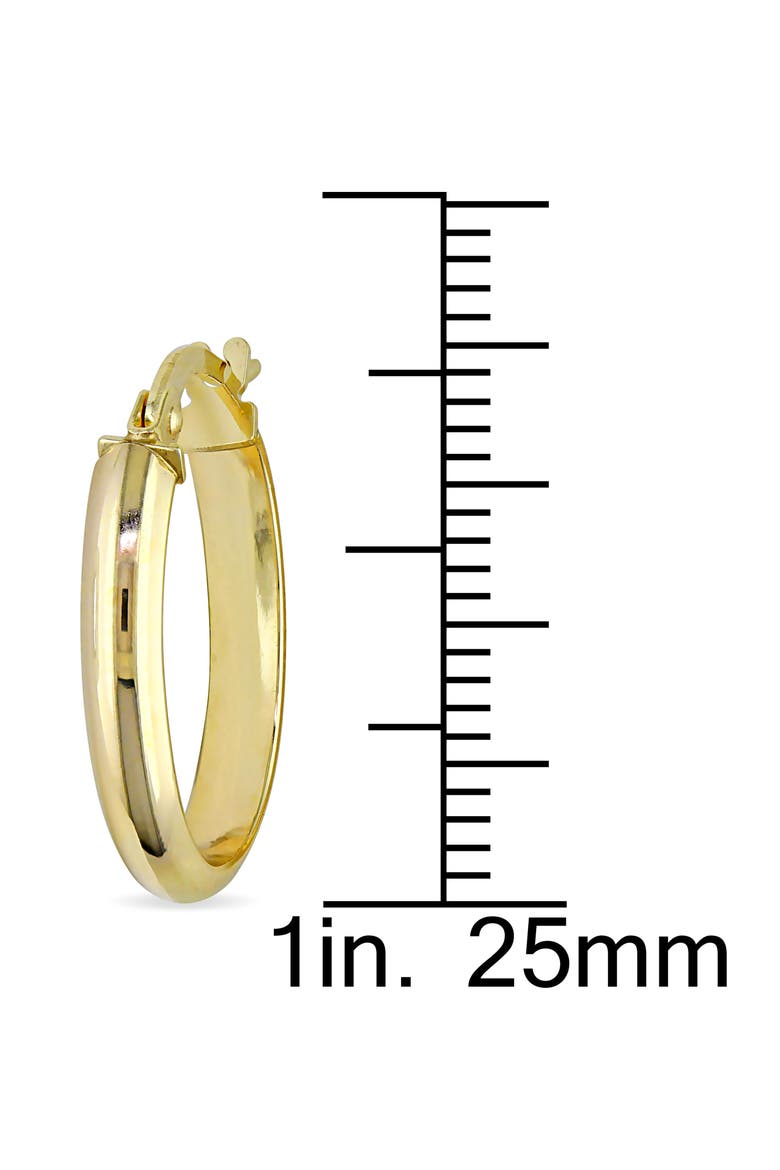 Slim Hoop Earrings, Alternate, color, GOLD