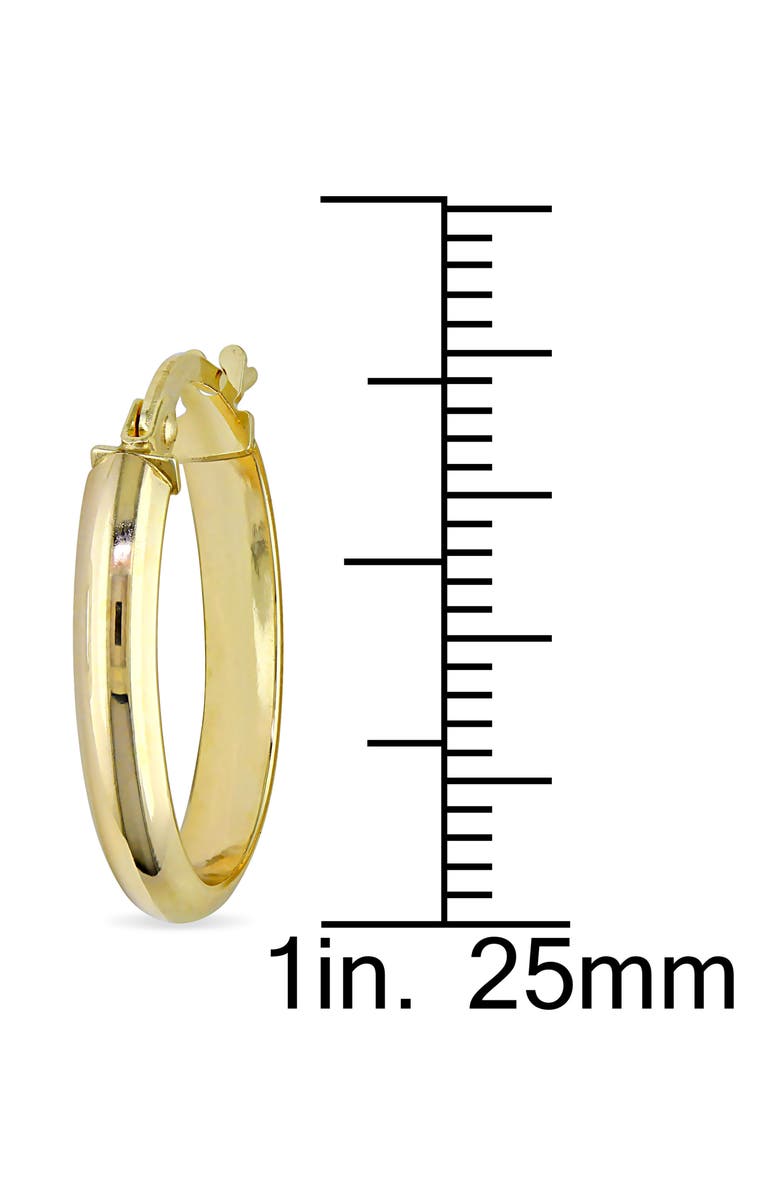 DELMAR Slim Hoop Earrings, Alternate, color, 