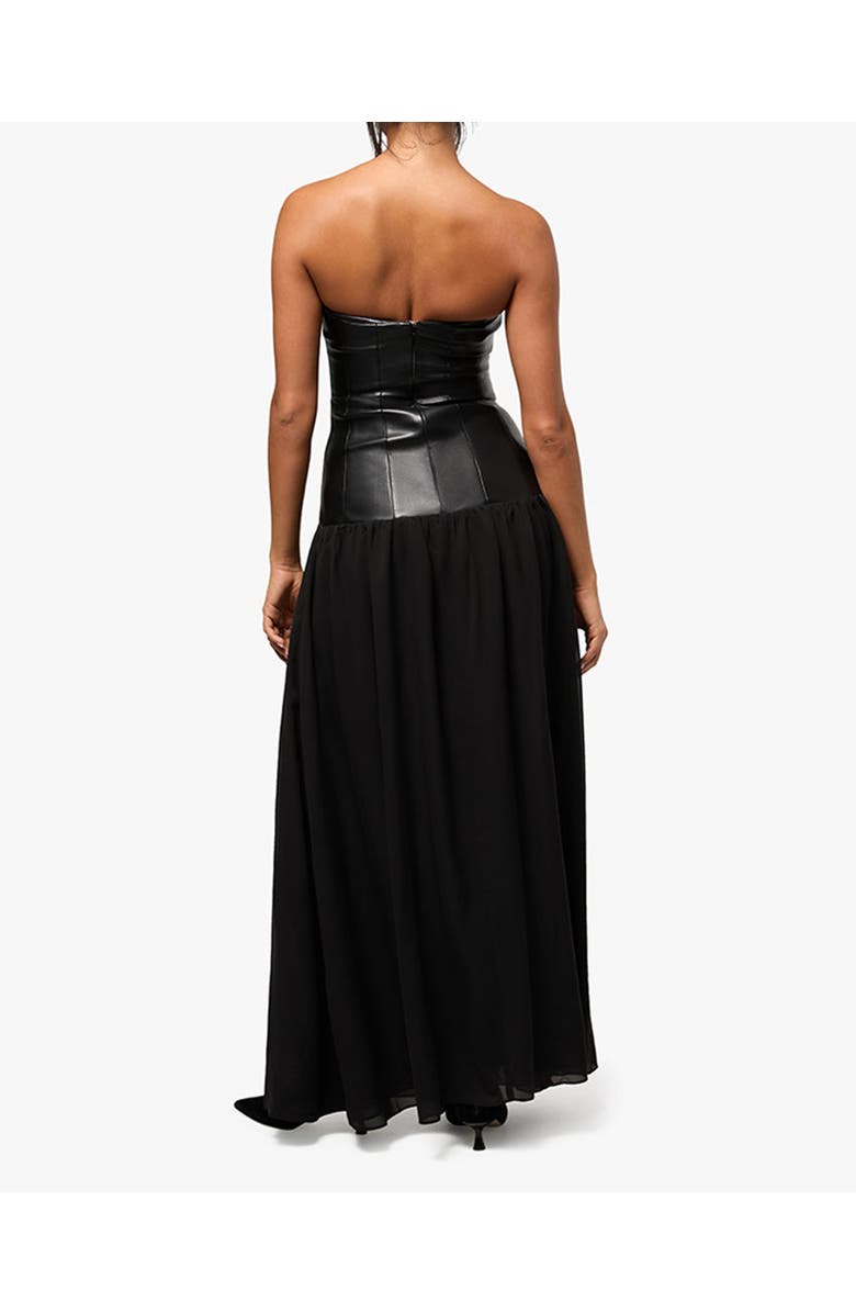 WeWoreWhat Strapless Corset Gown, Alternate, color,