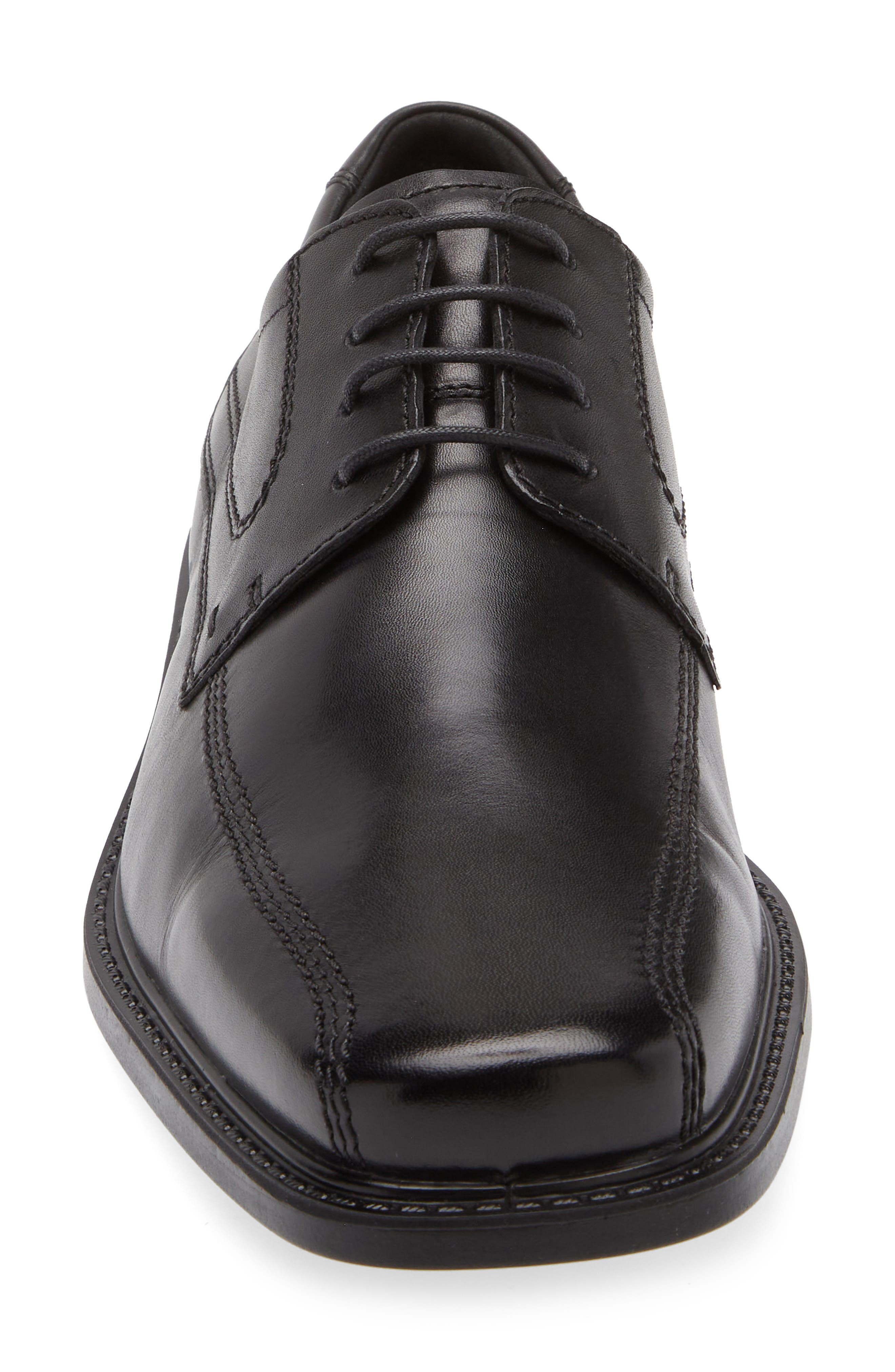 ECCO New Jersey Bike Toe Oxford, Alternate, color, Black