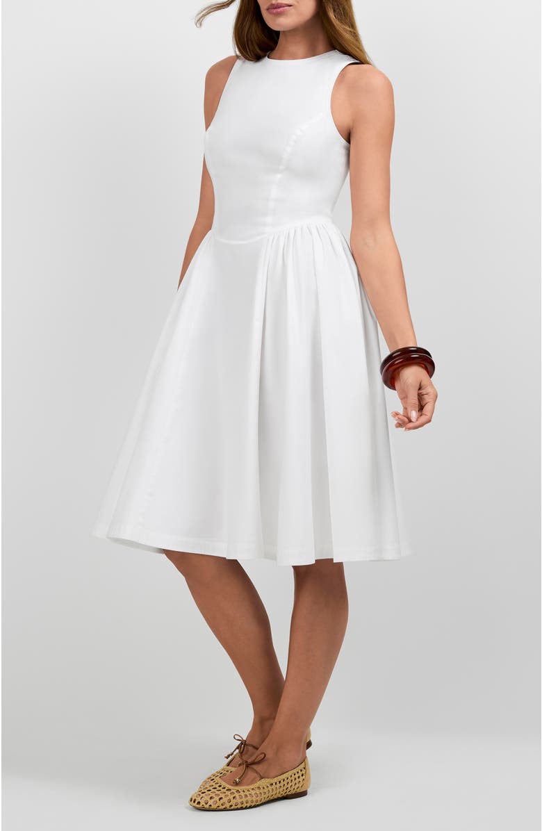 Trina Turk Lombardy Dress, Alternate, color, White