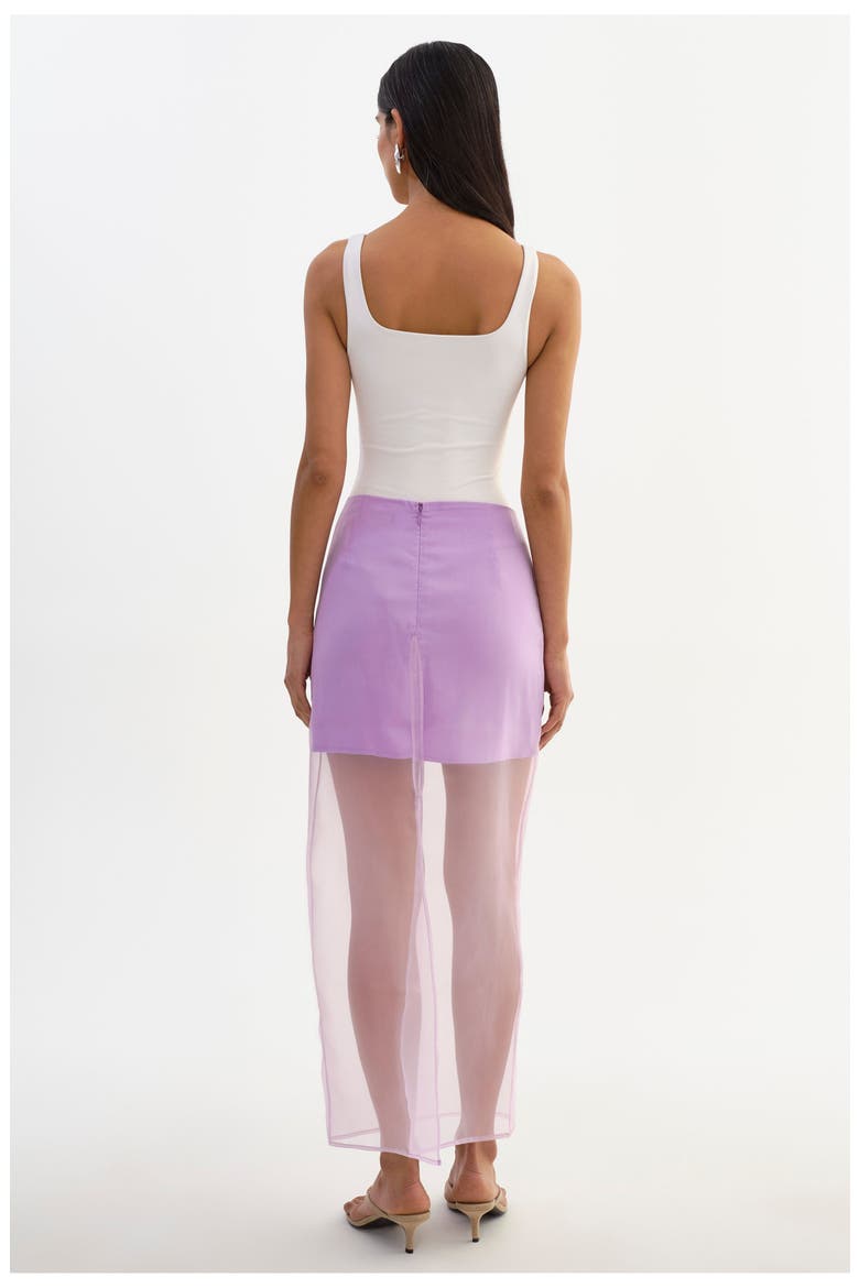 Farley | Sheer Skirt, Alternate, color, Lilac