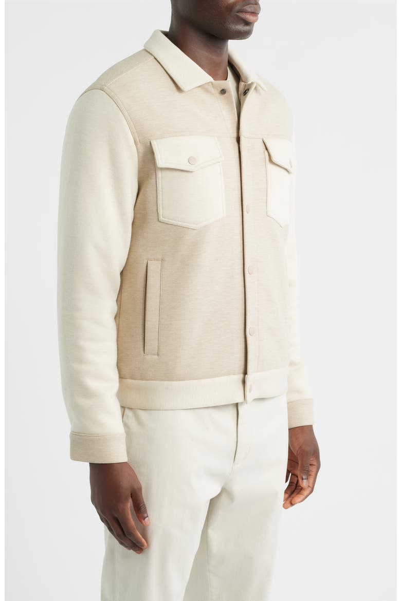 Isaak Two-Tone Jacket, Alternate, color, TAN