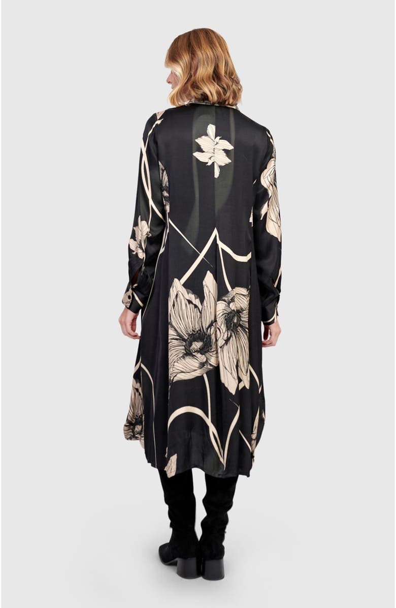 Alembika Filigree Babydoll Shirtdress, Alternate, color, Mix