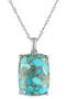 Sterling Silver London Blue Topaz And Black Spinel Ring