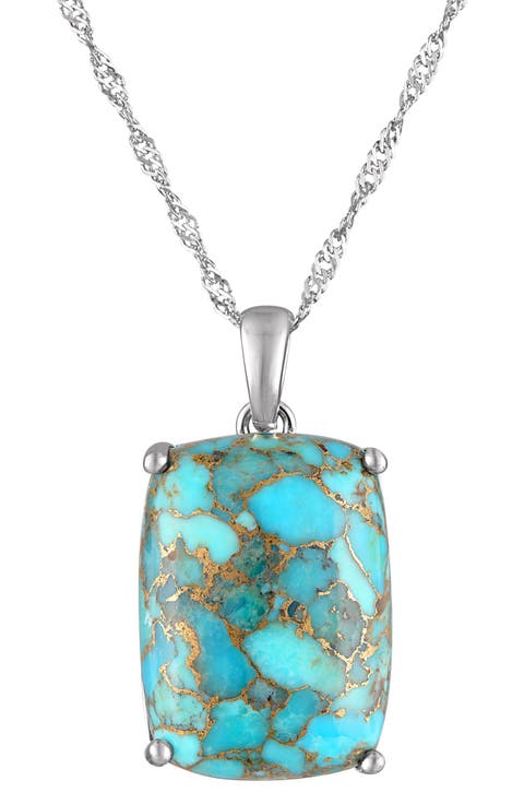 Turquoise Pendant Necklace