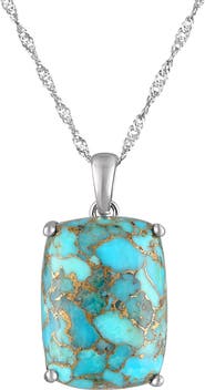 FZN Turquoise Pendant Necklace