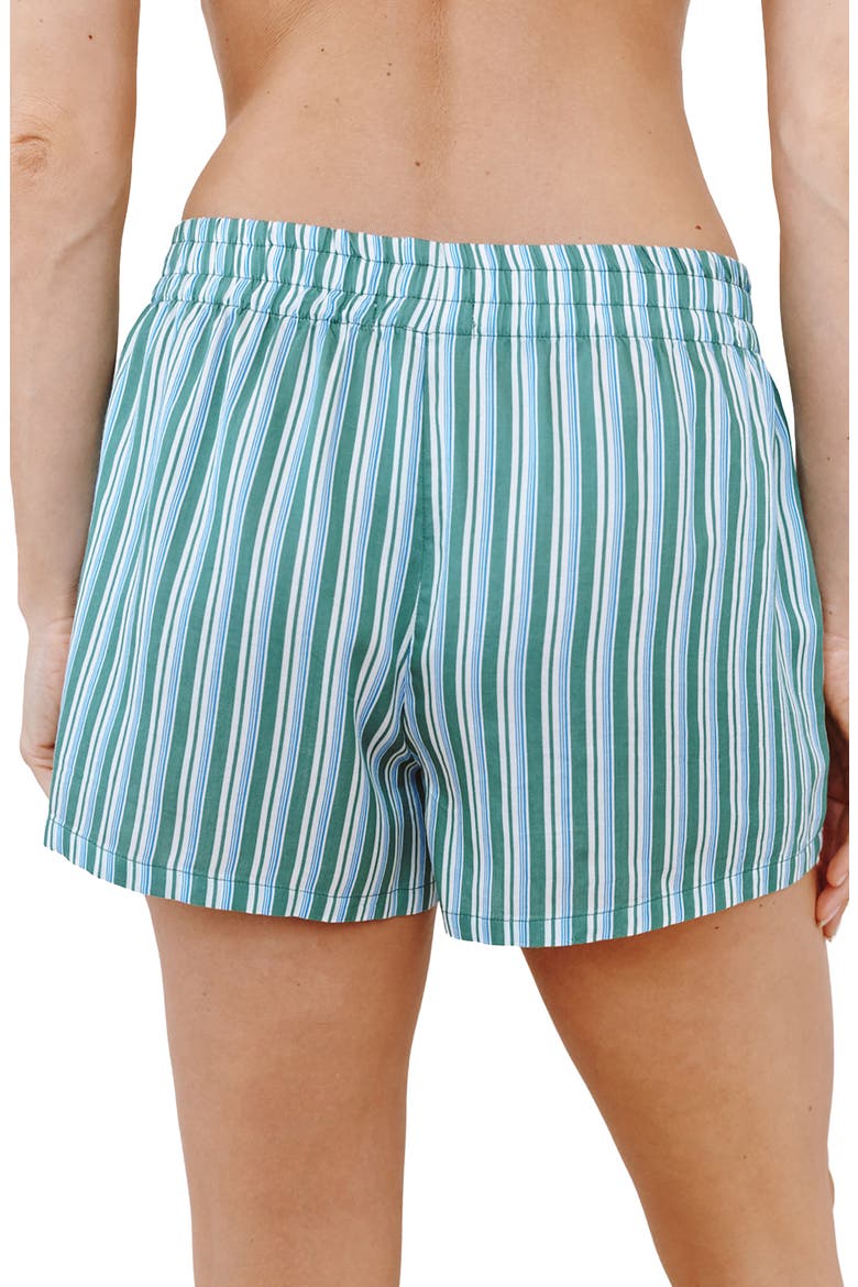 Stripe Boxer Shorts, Alternate, color, EMERALD STRIPE