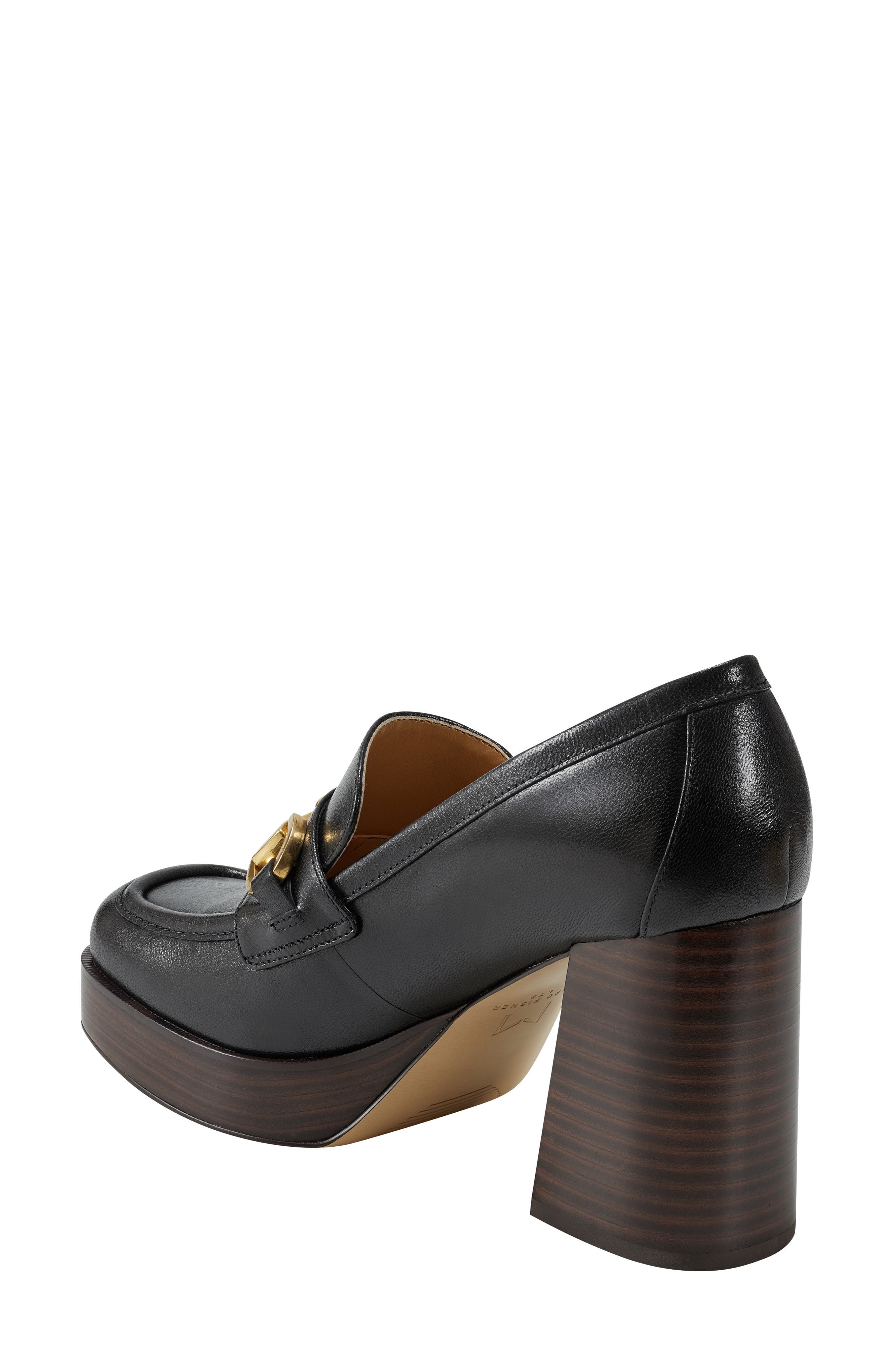 Marc Fisher LTD Machi Platform Bit Loafer Pump, Alternate, color, 