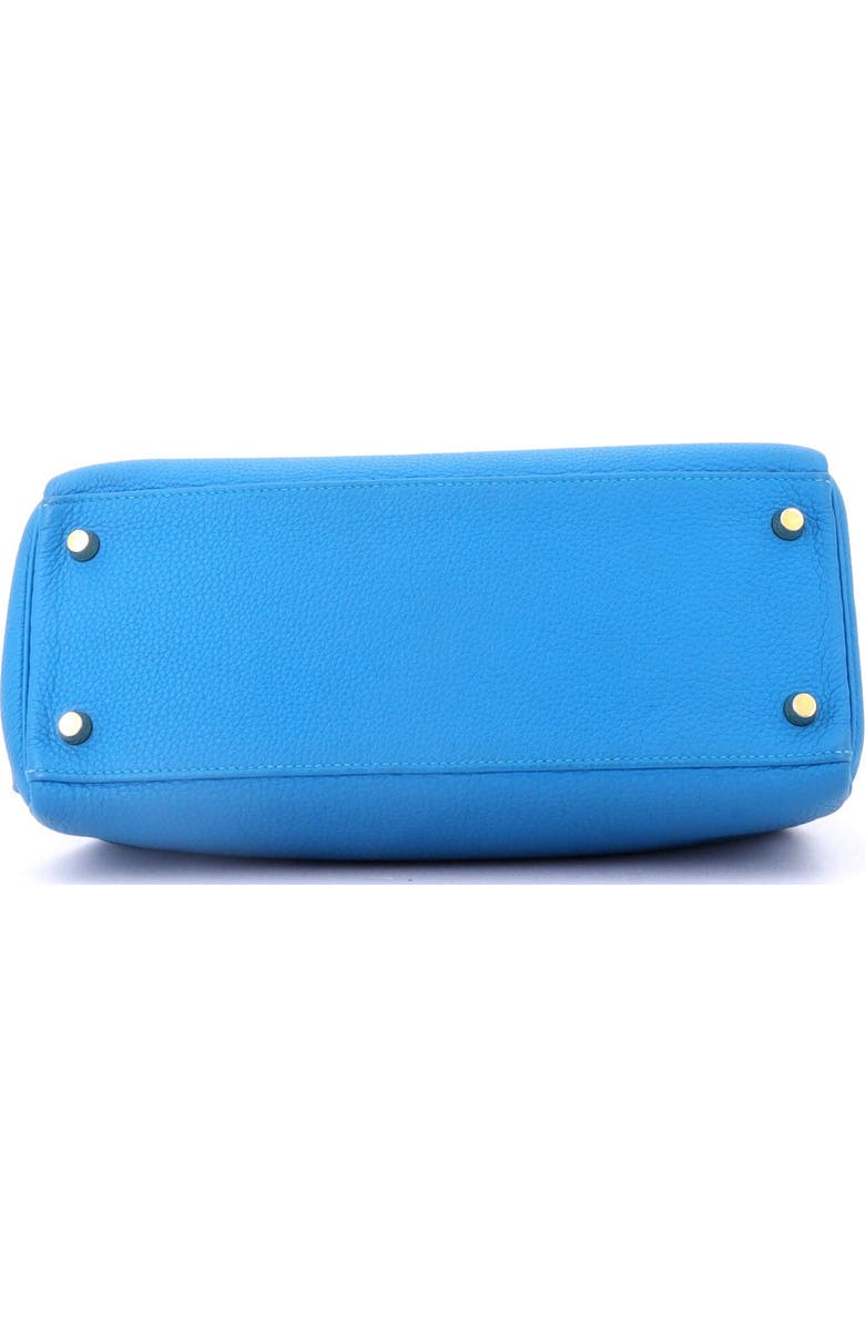 Pre-Owned Hermes Kelly Handbag Blue Togo with Gold Hardware 28, Alternate, color, Bleu Zanzibar