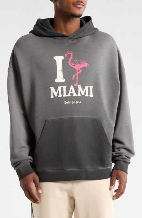 Palm Angels Cotton Graphic Hoodie