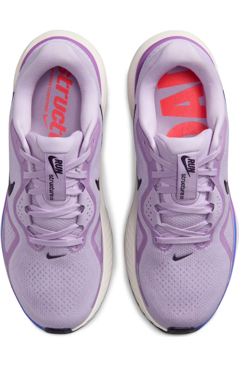 Nike Structure 26 Running Shoe, Alternate, color, Purple