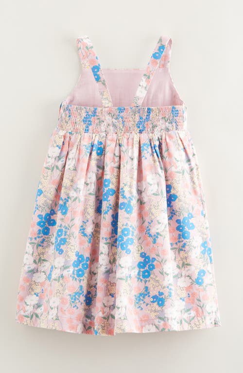 Nordstrom Kids' Pintuck Cotton Sundress In Purple Fragrant Louise Floral