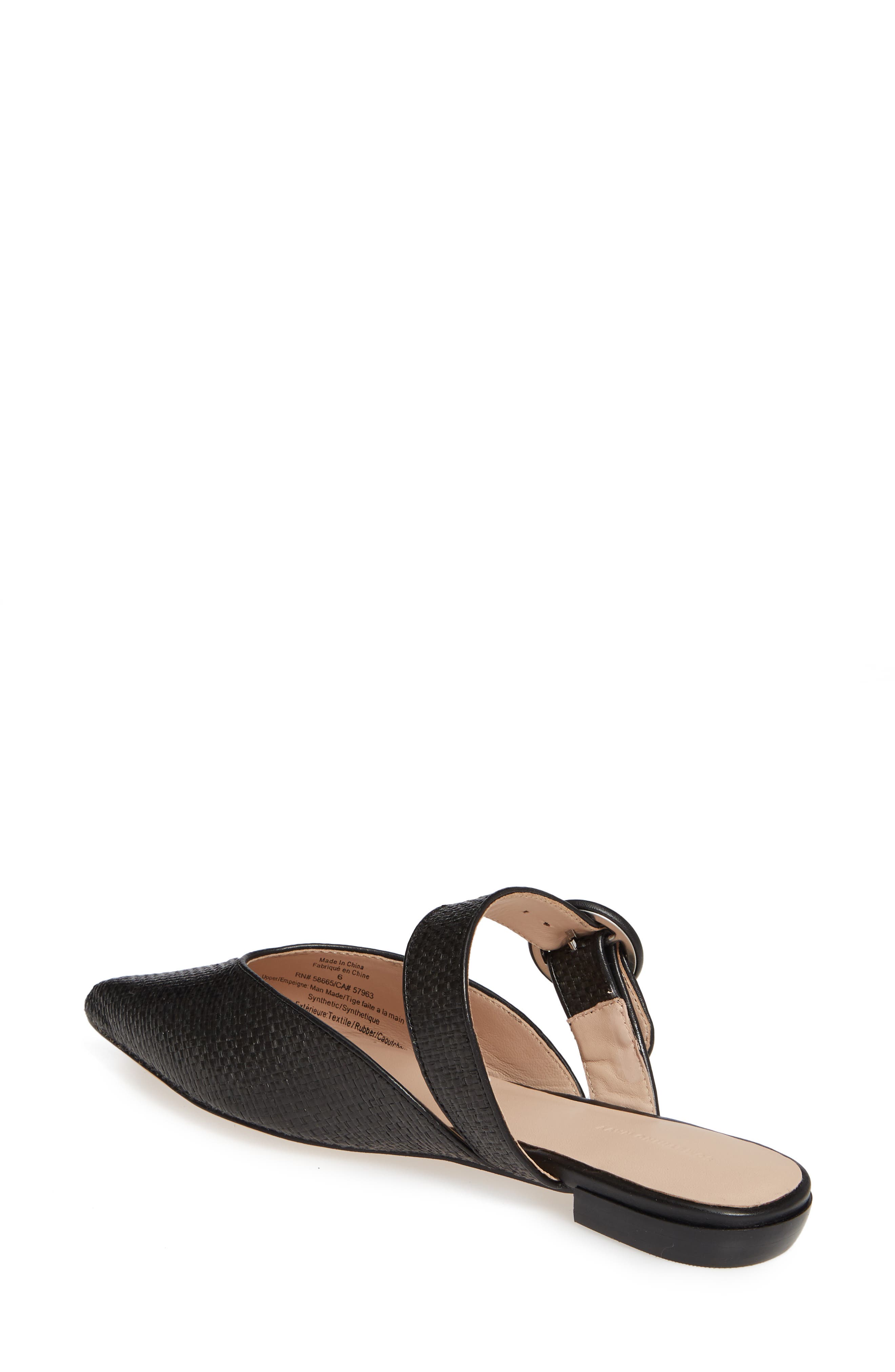 Something Navy Violet Raffia Mule, Alternate, color, 