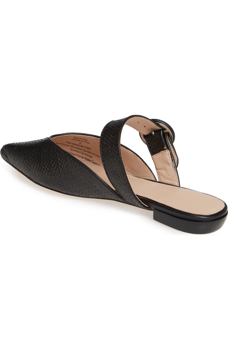 Something Navy Violet Raffia Mule, Alternate, color,