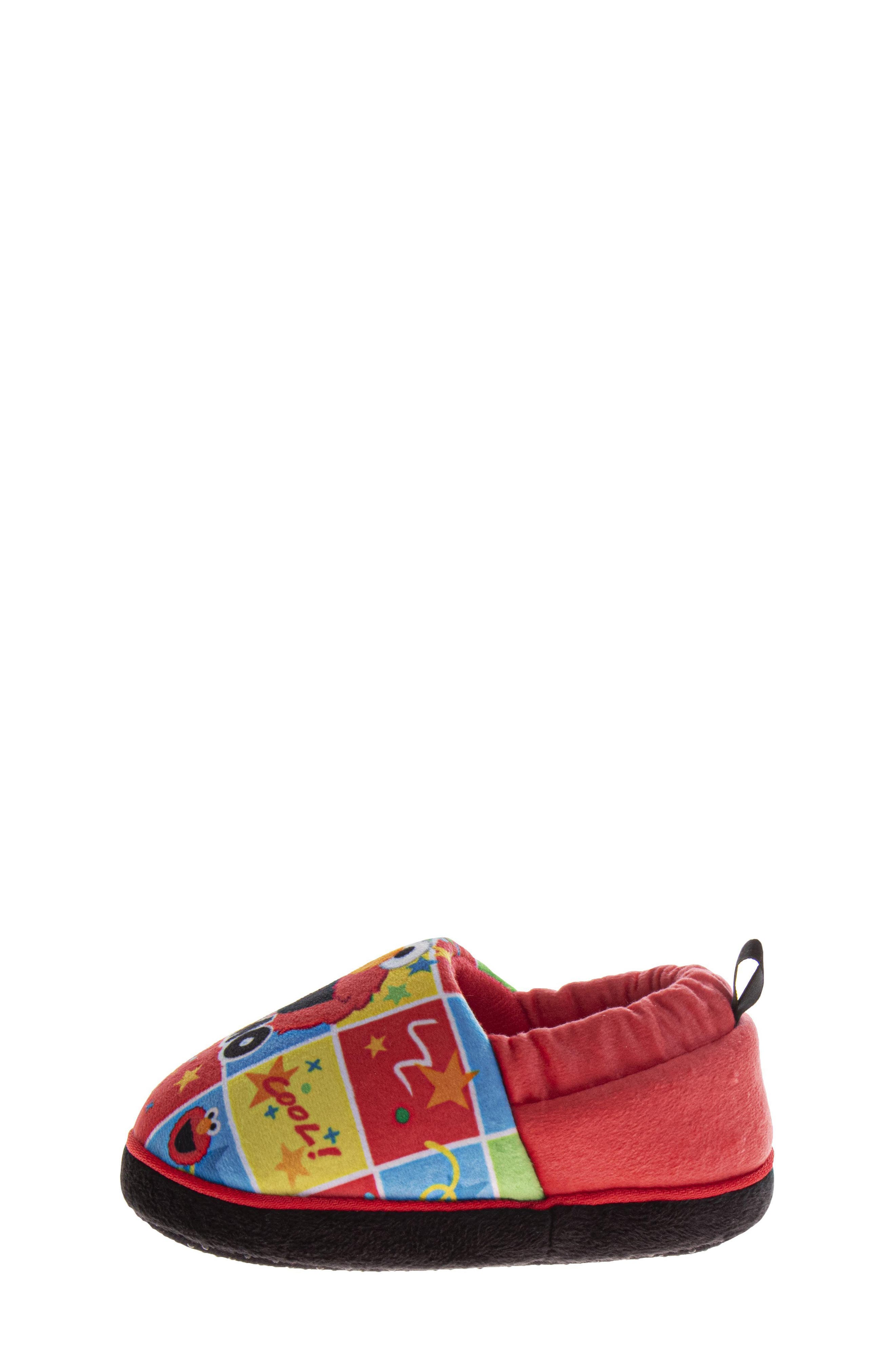 Kids' Sesame Street Elmo Slipper, Alternate, color, RED