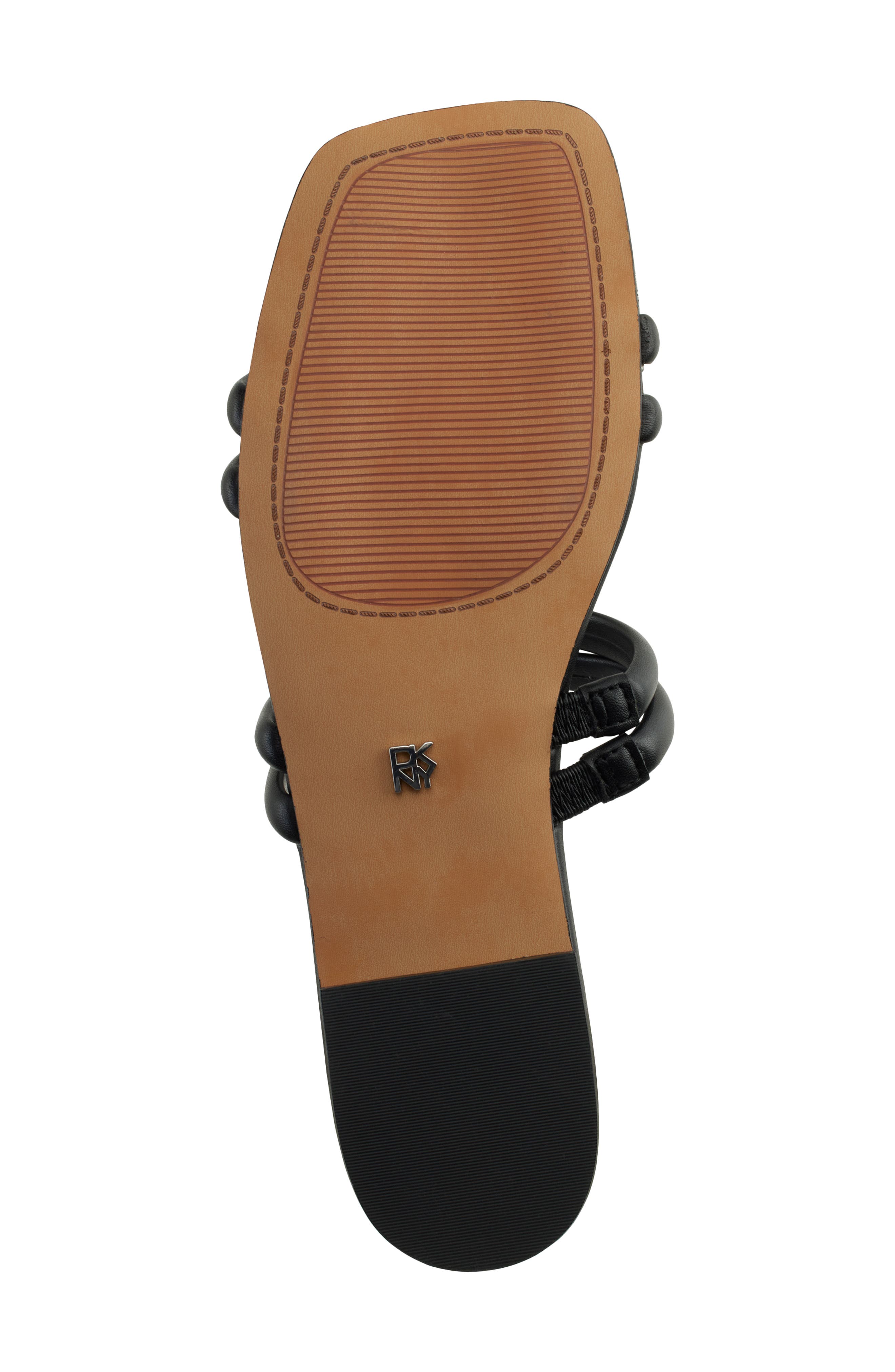 DKNY Square Toe Slide Sandal, Alternate, color, 