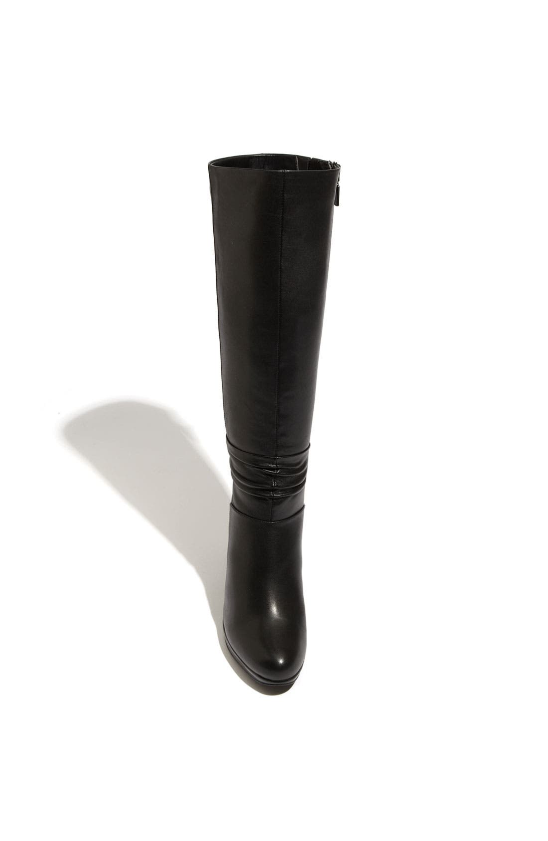 'Pasadena' Boot, Alternate, color, BLACK LEATHER