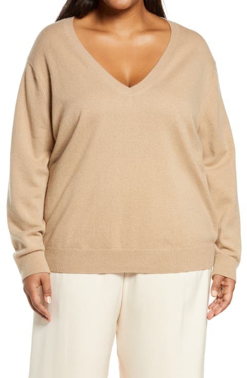 Weekend Cashmere Sweater (Plus)
