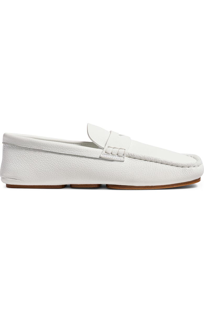 Khaite Billy Penny Loafer, Alternate, color, Optic White