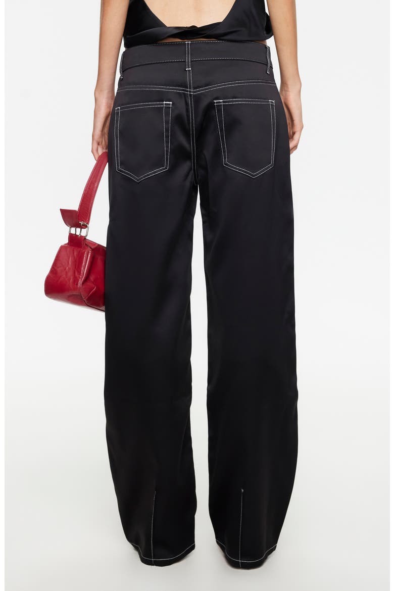 Serenity Straight Leg Pants, Alternate, color, NOIR