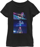 KPop Demon Hunters Girl's KPop Demon Hunters Group Shot Trio  Graphic T-Shirt