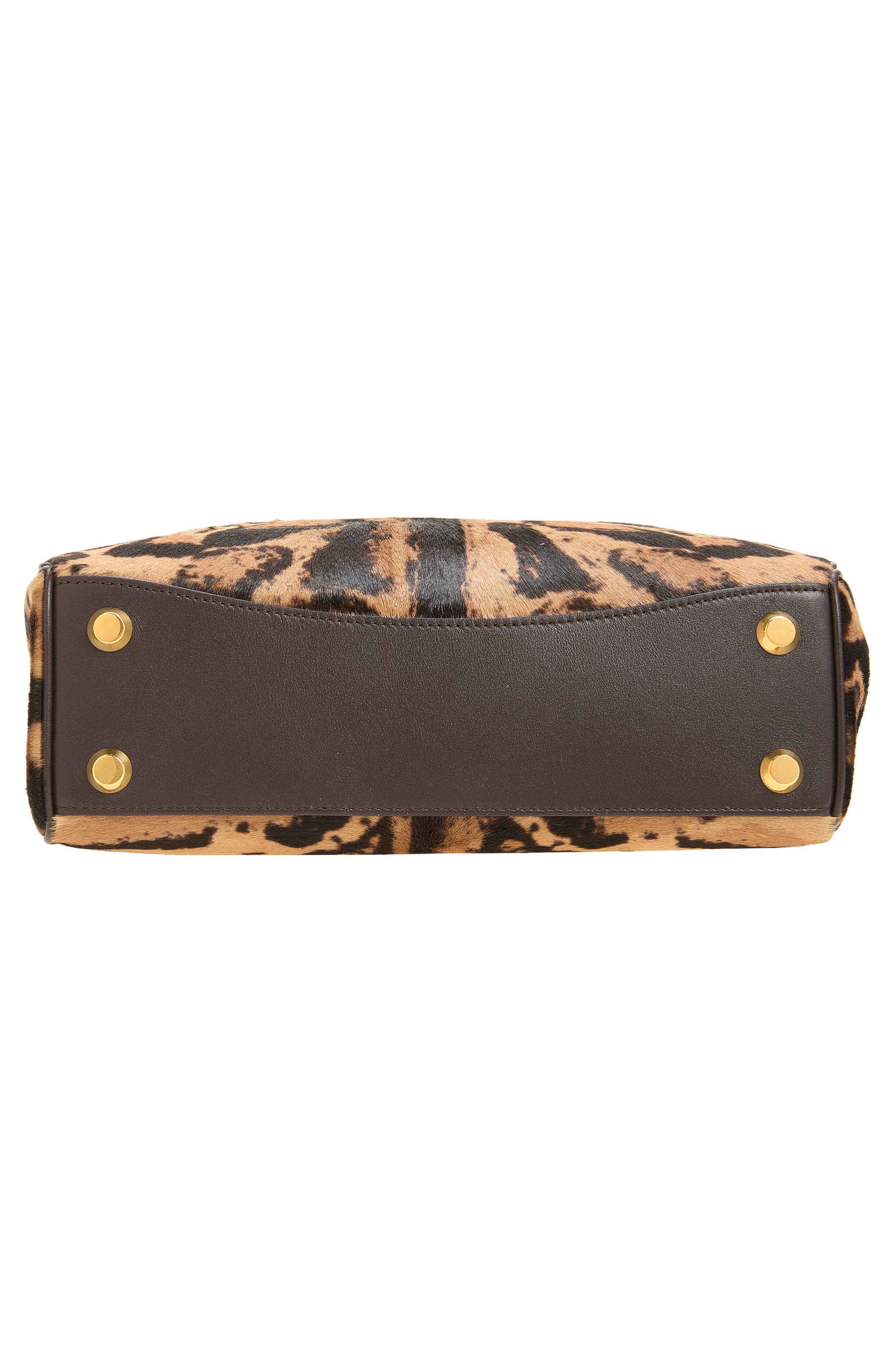 Small Rodeo Genuine Calf Hair Top Handle Bag, Alternate, color, 9220 NATURAL/ MOKA