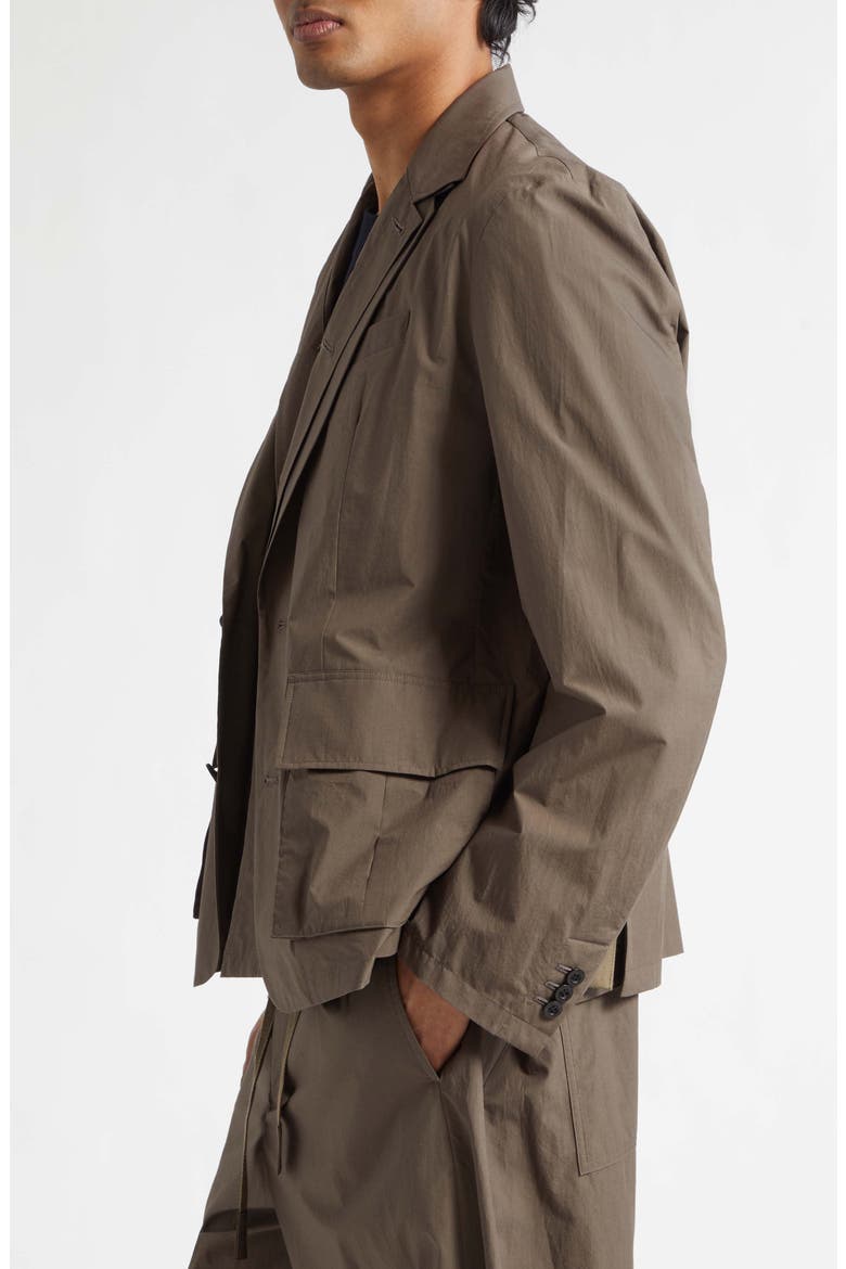 Cotton Typewriter Sport Coat, Alternate, color, TAUPE