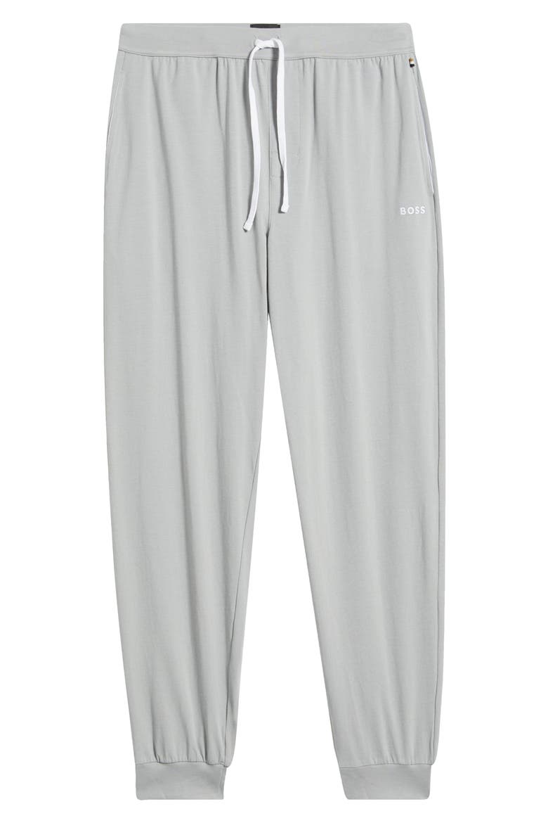 Mix Match Stretch Cotton Pajama Pants, Alternate, color, LIGHT/ PASTEL GREY