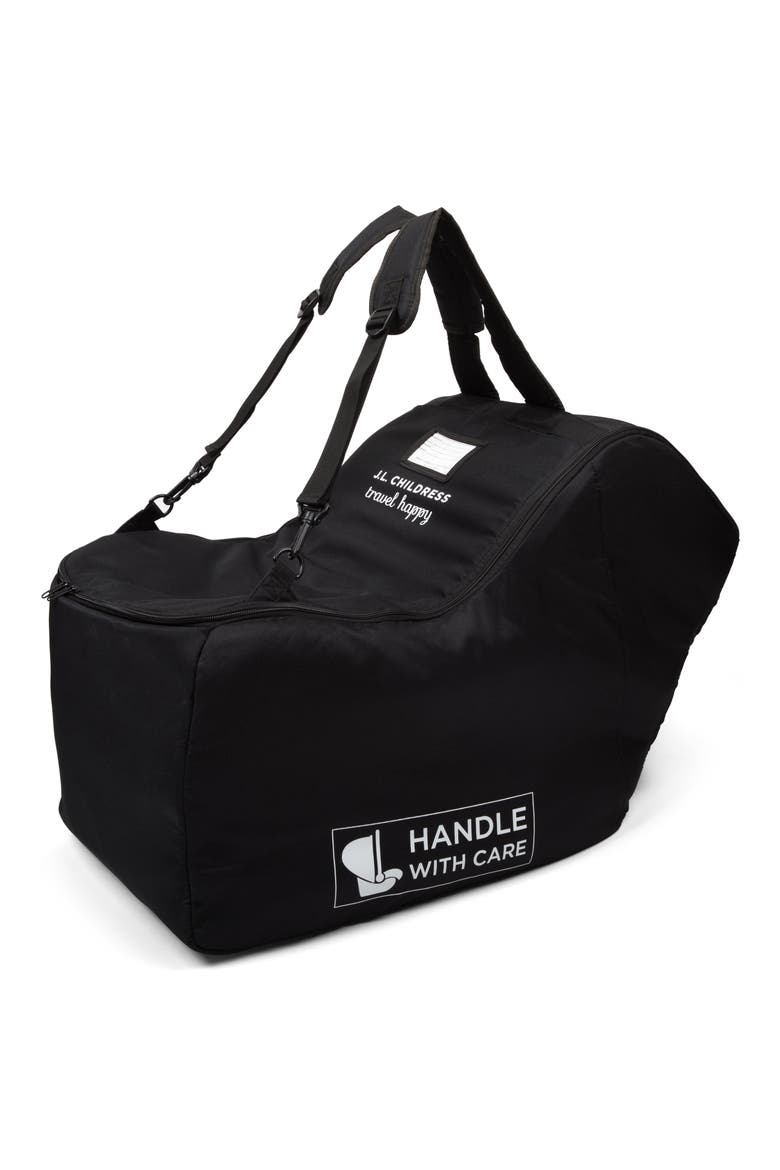 Premier Padded Infant Car Seat Travel Bag, Main, color, BLACK