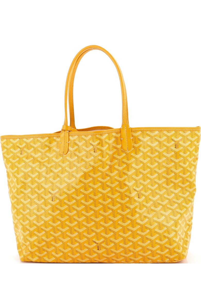 Pre-Owned Goyard Saint Louis Tote Coated Canvas PM, Main, color, Yellow
