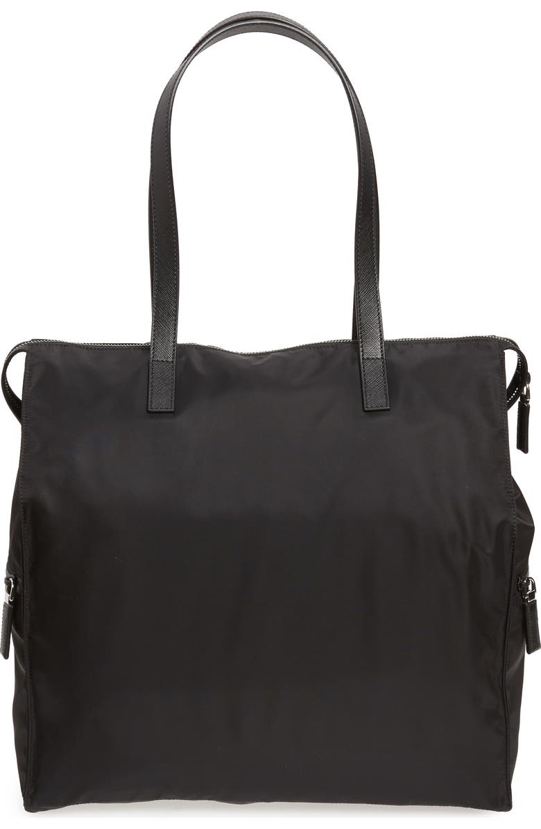Prada Nylon Shopper, Alternate, color,