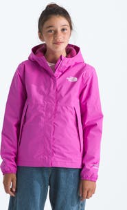 The North Face Kids' Antora Hooded Waterproof Rain Jacket