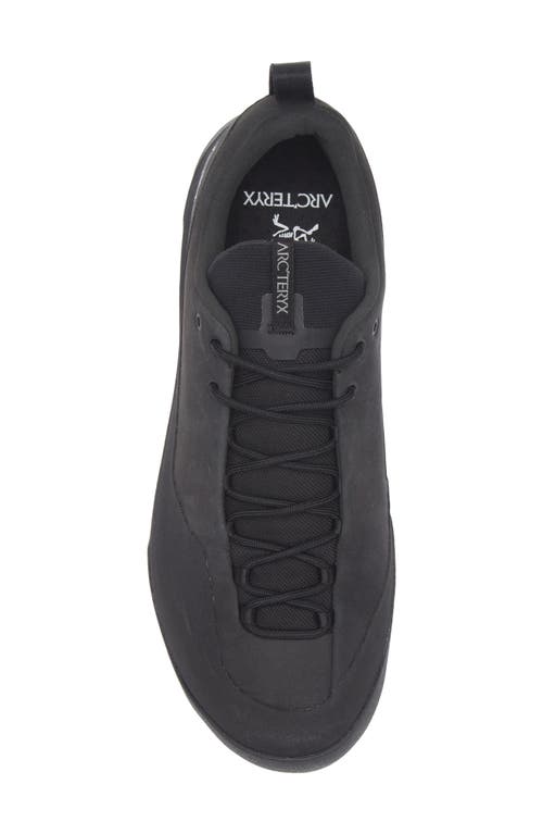 Arc'teryx Konseal Waterproof Running Shoe In Black