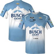 Trackhouse Racing Team Collection Men's Trackhouse Racing Team Collection  Light Blue Ross Chastain Busch Light Uniform T-Shirt