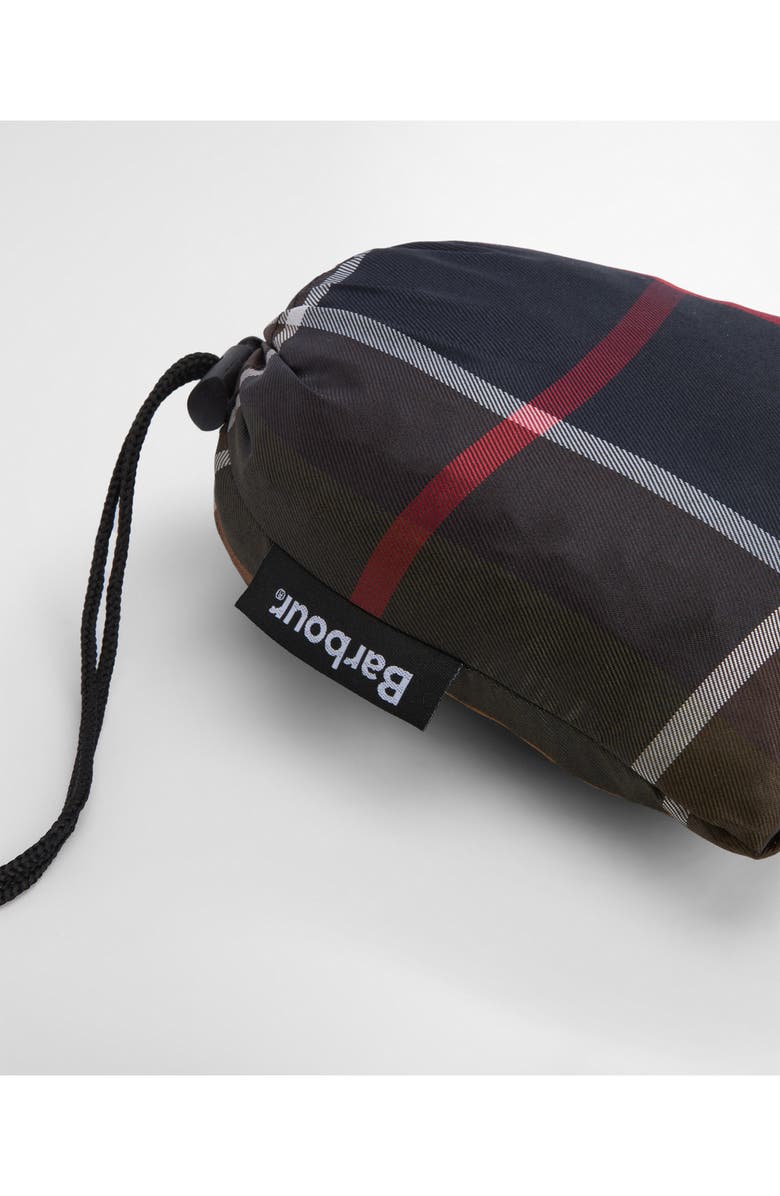 Barbour Tartan Showerproof Packable Poncho, Alternate, color, Classic Tartan