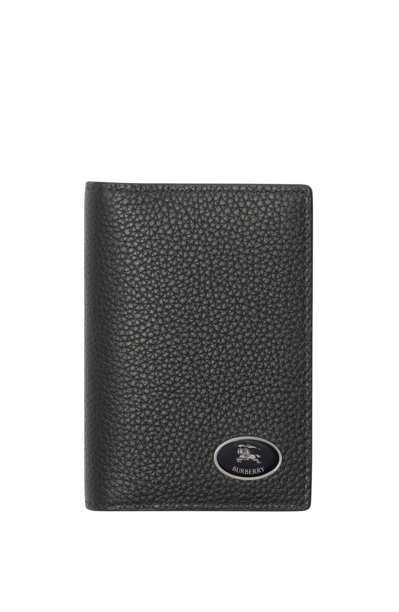 Burberry Knight Stamp Bifold Card Case, Main, color, 