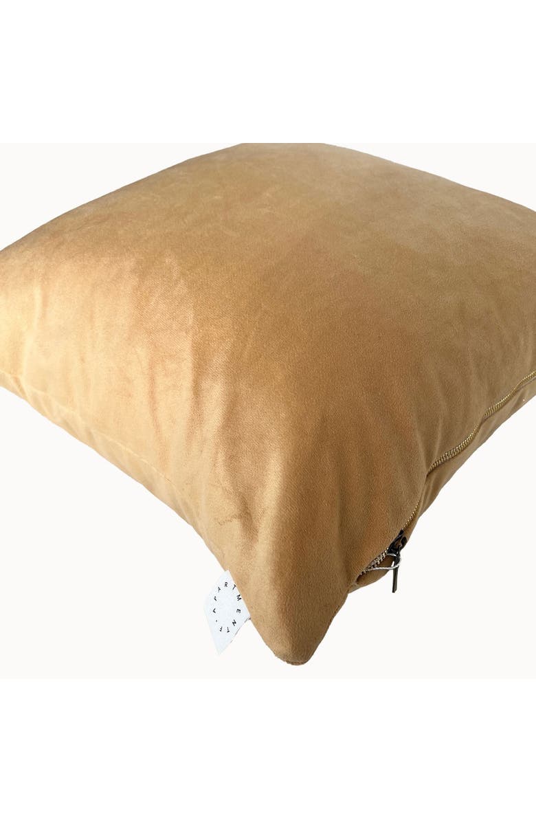 Apartment F Reversible Velvet Pillow, Alternate, color, Fuschia
