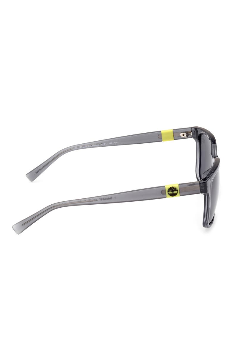 57mm Sunglasses, Alternate, color, GREY/OTHER / SMOKE POLARIZED