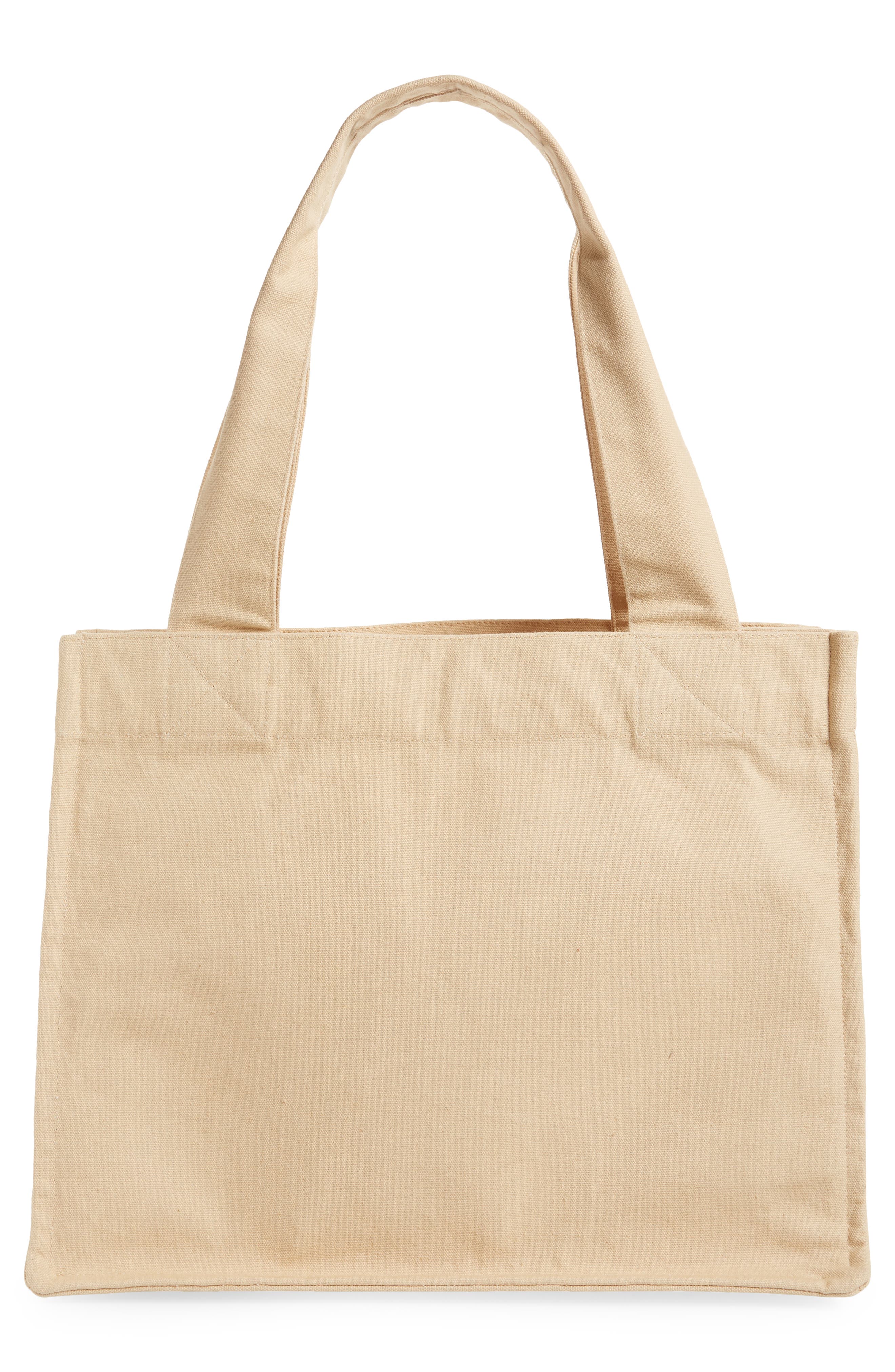 Ganni Large Easy Recycled Polyester Shopper Bag, Alternate, color, 