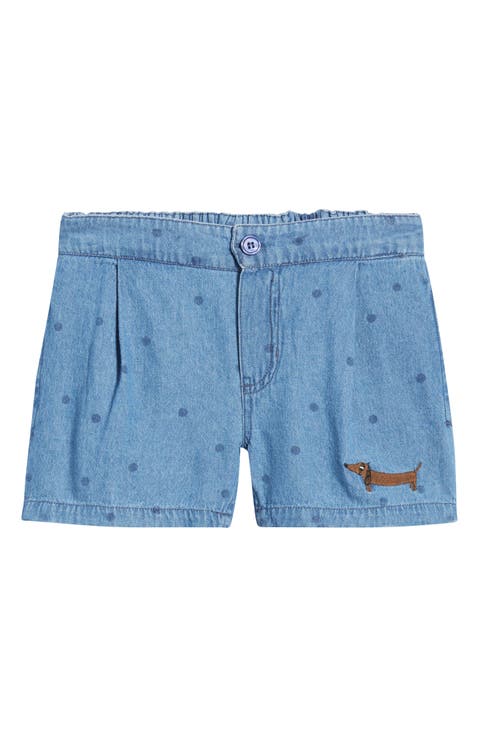 Kids' Dot Denim Shorts (Little Kid & Big Kid)