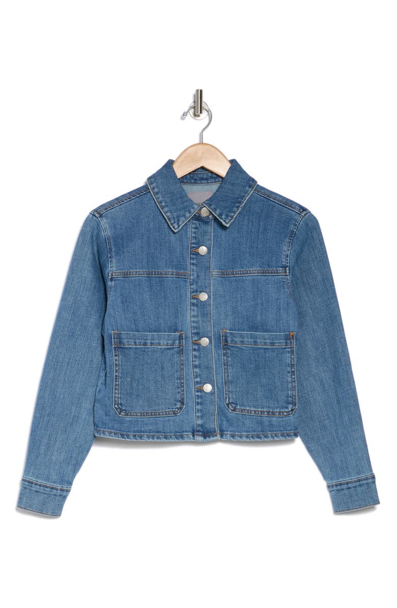 Joe's Crop Denim Jacket, Alternate, color, Anita