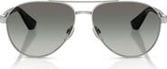 Burberry 59mm Gradient Pilot Sunglasses