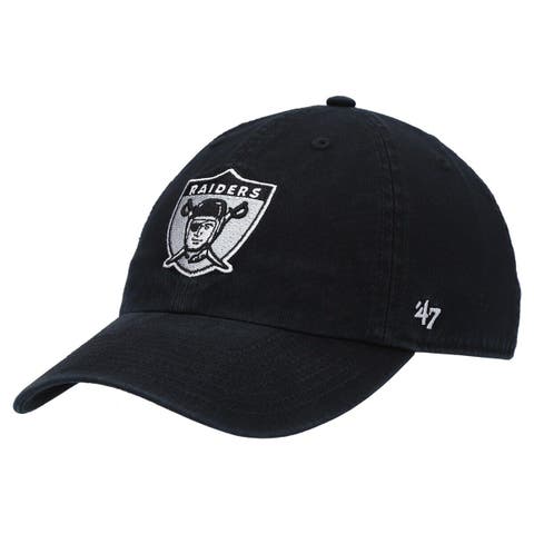 Men's '47 Black Las Vegas Raiders Clean Up Legacy Adjustable Hat
