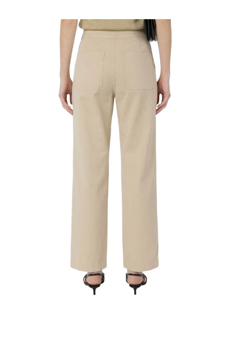 Audette High-Waisted Chinos, Alternate, color, Sand
