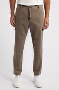 BOSS Pagol Stretch Cotton Drawstring Pants