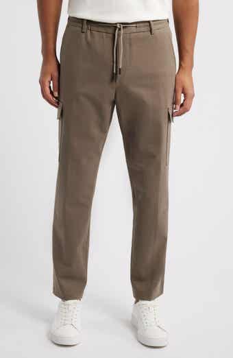 BOSS Pagol Stretch Cotton Drawstring Pants