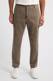 BOSS Pagol Stretch Cotton Drawstring Pants