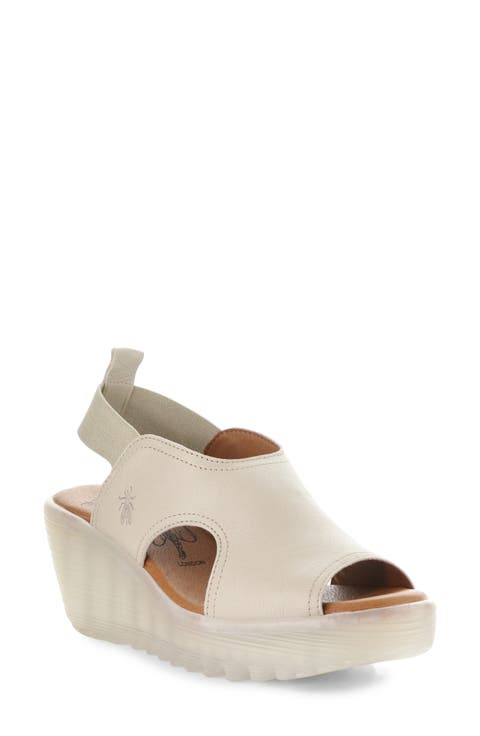 Liku Slingback Platform Wedge Sandal (Women)